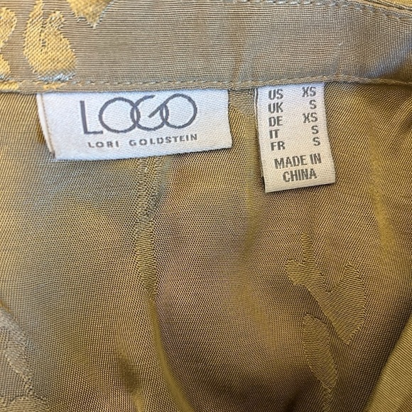 LOGO by Lori Goldstein BoHo Long sleeve Blouse l SIZE XS - Picture 5 of 5